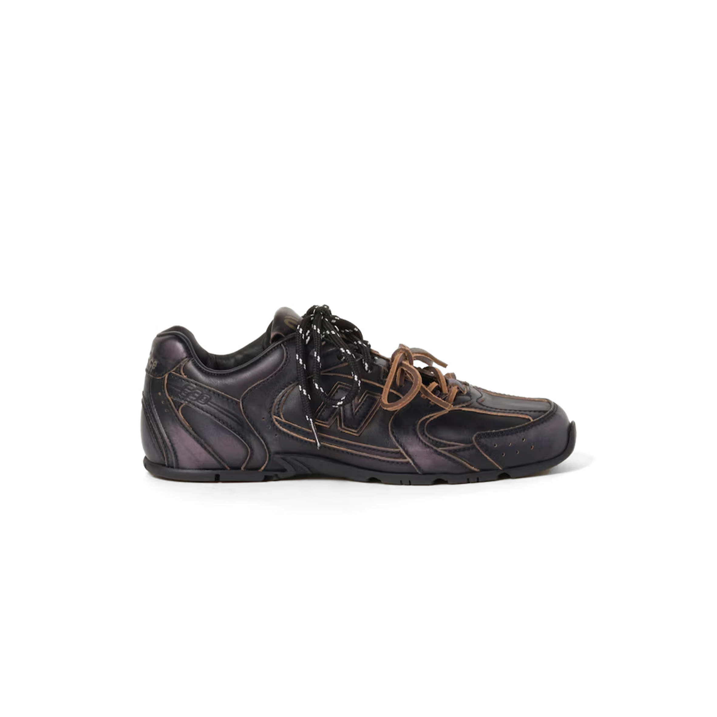 MIU MIU NEW BALANCE X MIU MIU 530 SL LEATHER SNEAKERS 5E165E